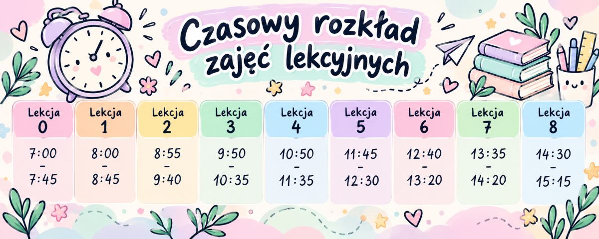 Czasowy rozkład zajęć lekcyjnych