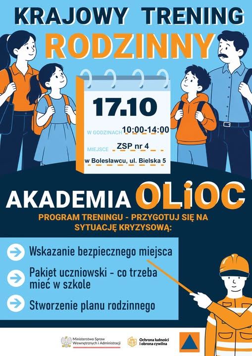 PRZYJDŹ NA KRAJOWY TRENING RODZINNY!