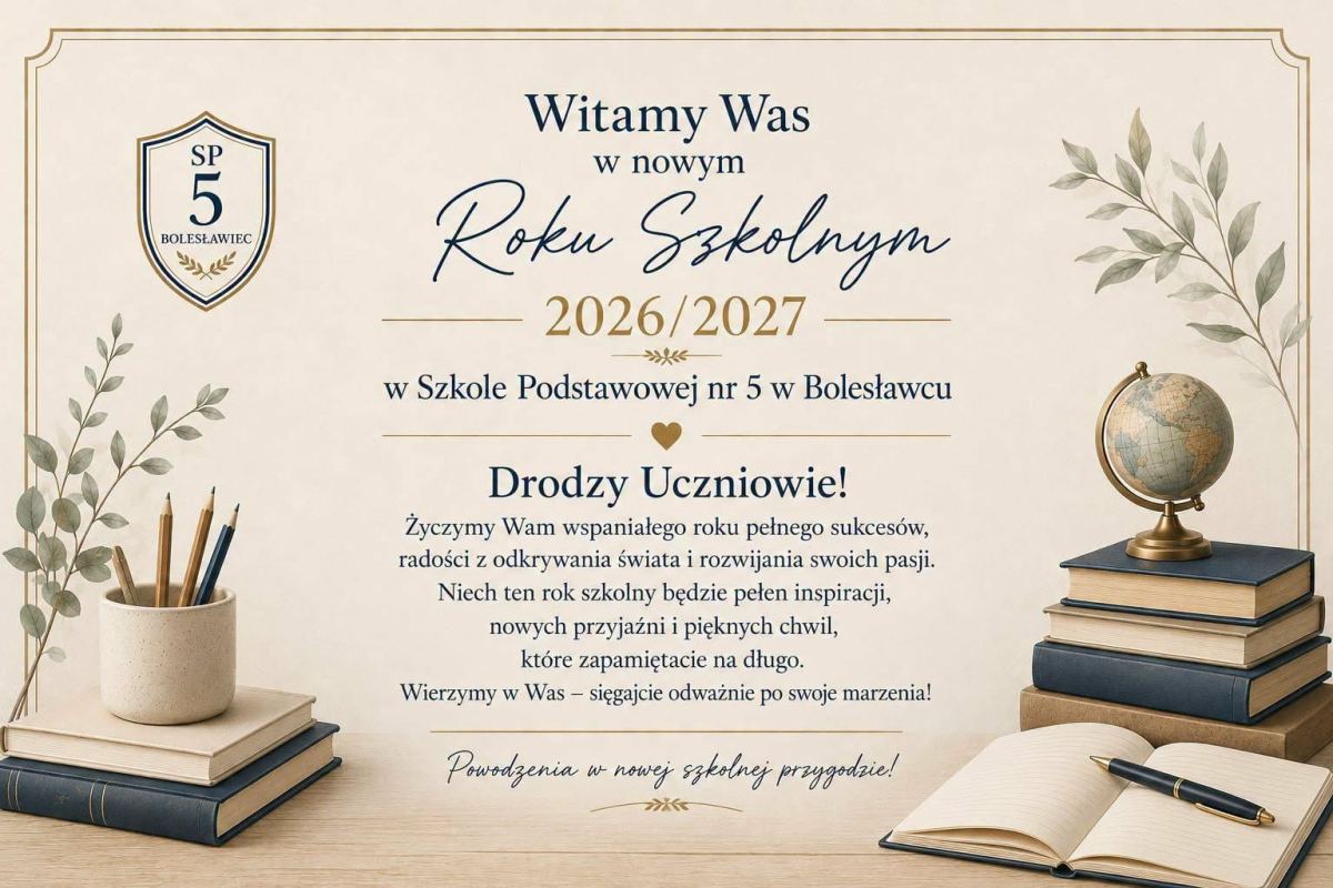 WITAMY W NOWYM ROKU SZKOLNYM