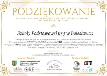 podziekowanie