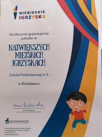 NIEBIESKIE IGRZYSKA