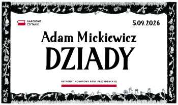 Narodowe Czytanie 2026. Baner