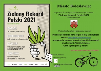 zielony rekord polski 2021r.
