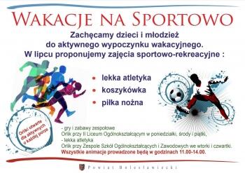 wakacje na sportowo - zdj