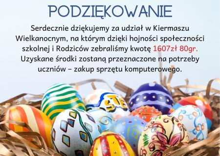 PODZIĘKOWANIE 