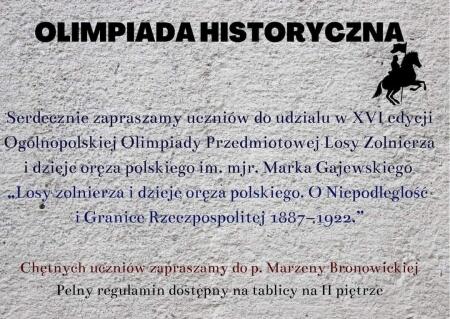 OLIMPIADA HISTORYCZNA