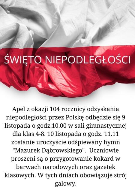 APEL NIEPODLEGŁOŚCI