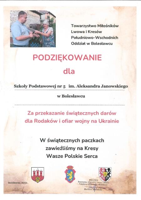 ŻYCZENIA ZE ZBARAŻA