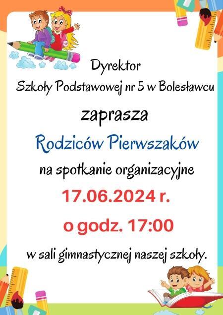ZAPROSZENIE DLA RODZICÓW