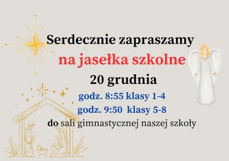 JASEŁKA SZKOLNE