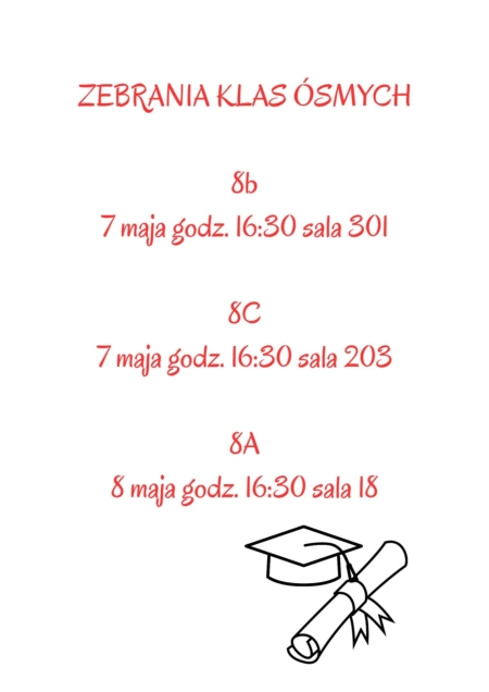 ZEBRANIA KLAS 8