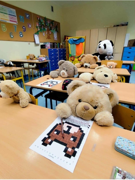 MÓJ MIŚ MA PRZYGODĘ- CZYLI PROJEKT EDUKACYJNY W KLASACH 1-3