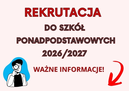 Rekrutacja do szkół ponadpodstawowych