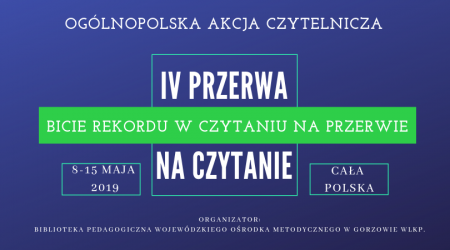 Bijemy rekord! Przerwa na czytanie!