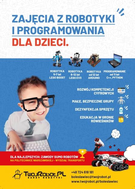 ZAJĘCIA Z ROBOTYKI I PROGRAMOWANIA: TwójRobot