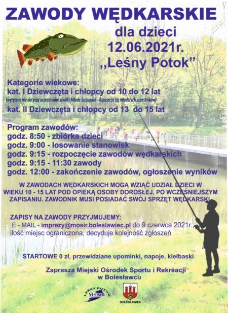 ZAWODY WĘDKARSKIE